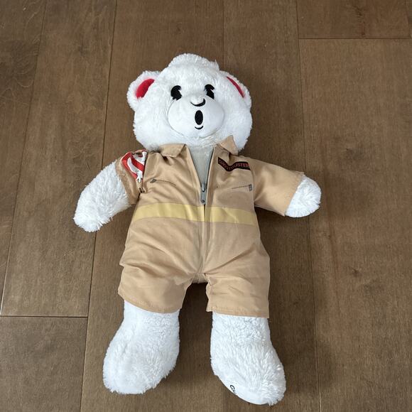 Build-A-Bear Workshop Other - Build A Bear Ghostbuster Bear 18" Plush Ghostbusters Costume Shirt